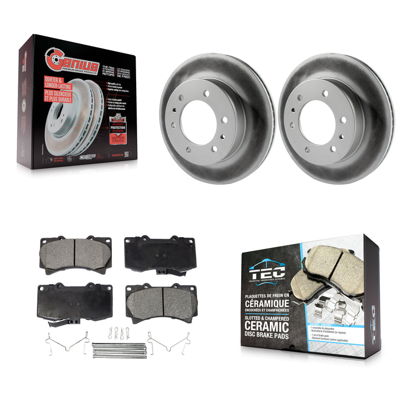 Transit Auto KGT-100040 Disc Brake Kit for 2006-2010 Hummer H3T, Hummer H3 - Front