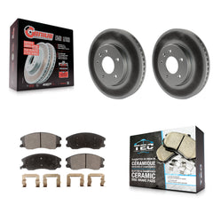 Transit Auto KGT-100048 Disc Brake Kit for 2007-2015 Chevrolet Captiva Sport, Saturn Vue and More - Front