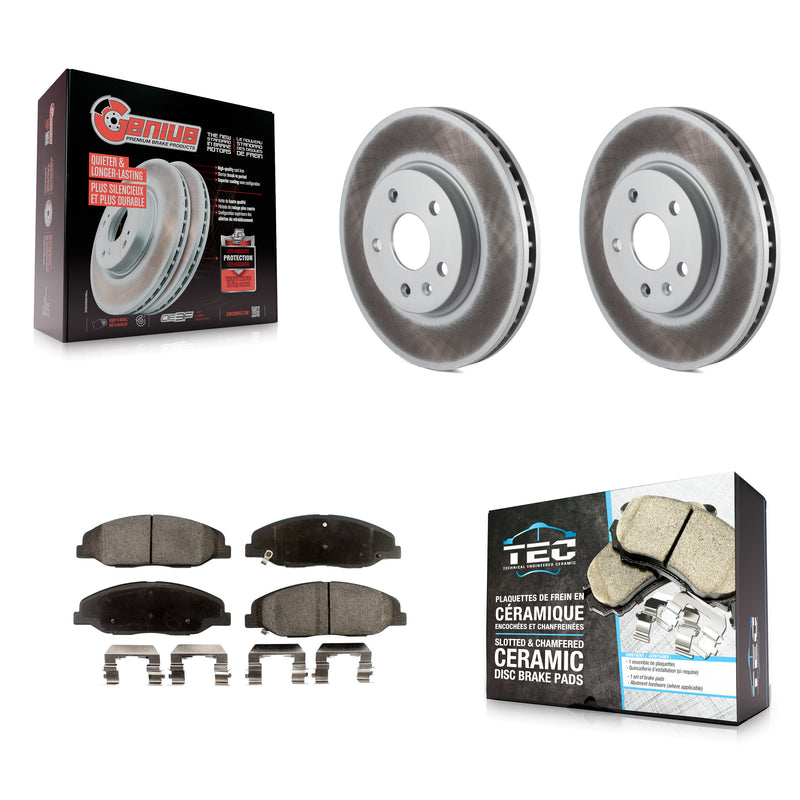 Transit Auto KGT-100051 Disc Brake Kit for 2008-2014 Cadillac CTS - Front
