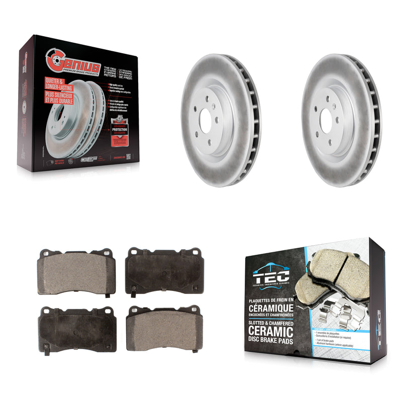 Transit Auto KGT-100056 Disc Brake Kit for 2009-2013 Buick Regal, Pontiac G8 - Front