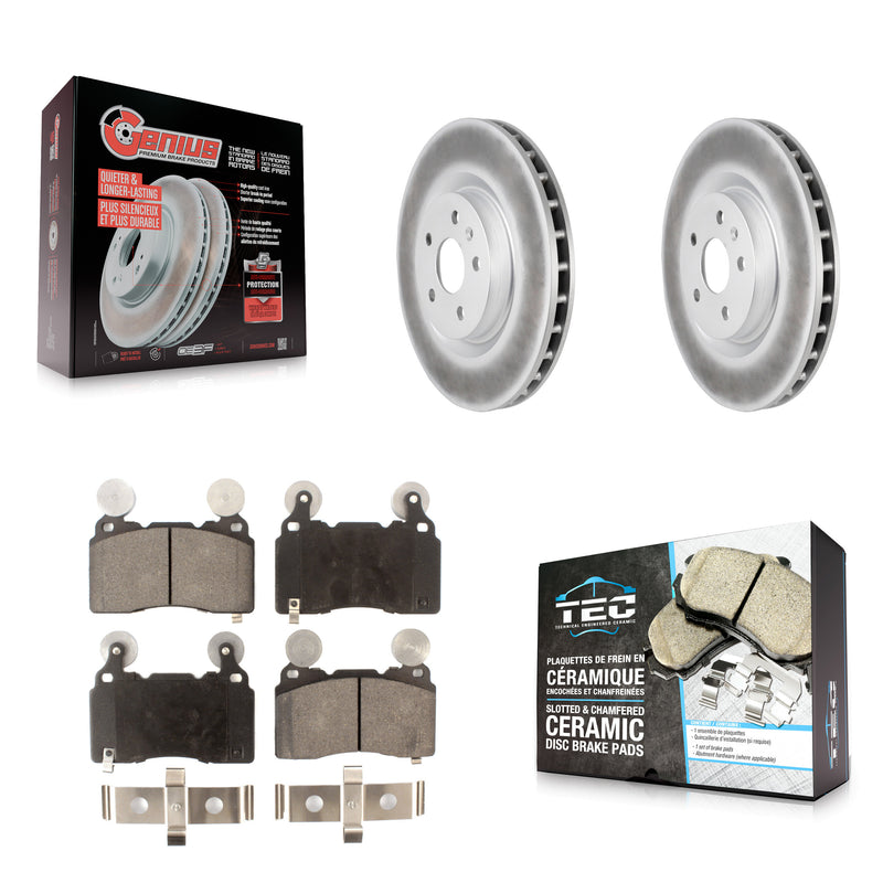 Transit Auto KGT-100058 Disc Brake Kit for 2010-2017 Chevrolet SS, Chevrolet Camaro - Front