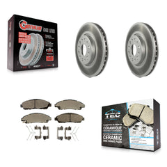 Transit Auto KGT-100072 Disc Brake Kit for 2017-2020 Chevrolet Traverse, Chevrolet Blazer and More - Front