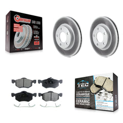 Transit Auto KGT-100087 Disc Brake Kit for 2001-2007 Mercury Mariner, Ford Escape, Mazda Tribute - Front
