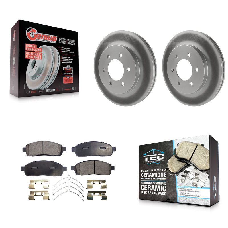 Transit Auto KGT-100092 Disc Brake Kit for 2004-2008 Lincoln Mark LT, Ford F-150 - Front