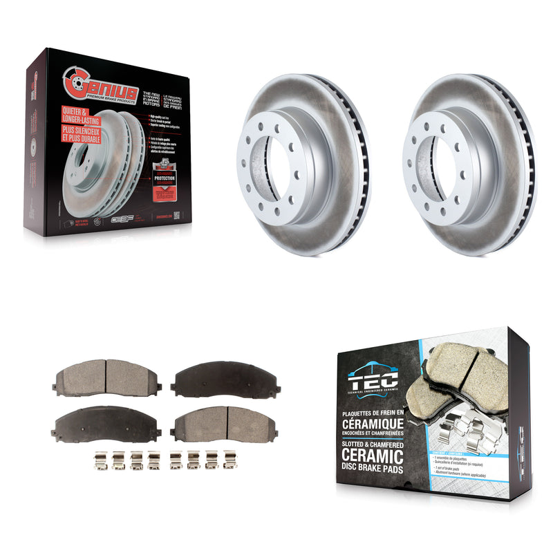 Transit Auto KGT-100102 Disc Brake Kit for 2013-2016 Ford F-350 Super Duty, Ford F-250 Super Duty - Front