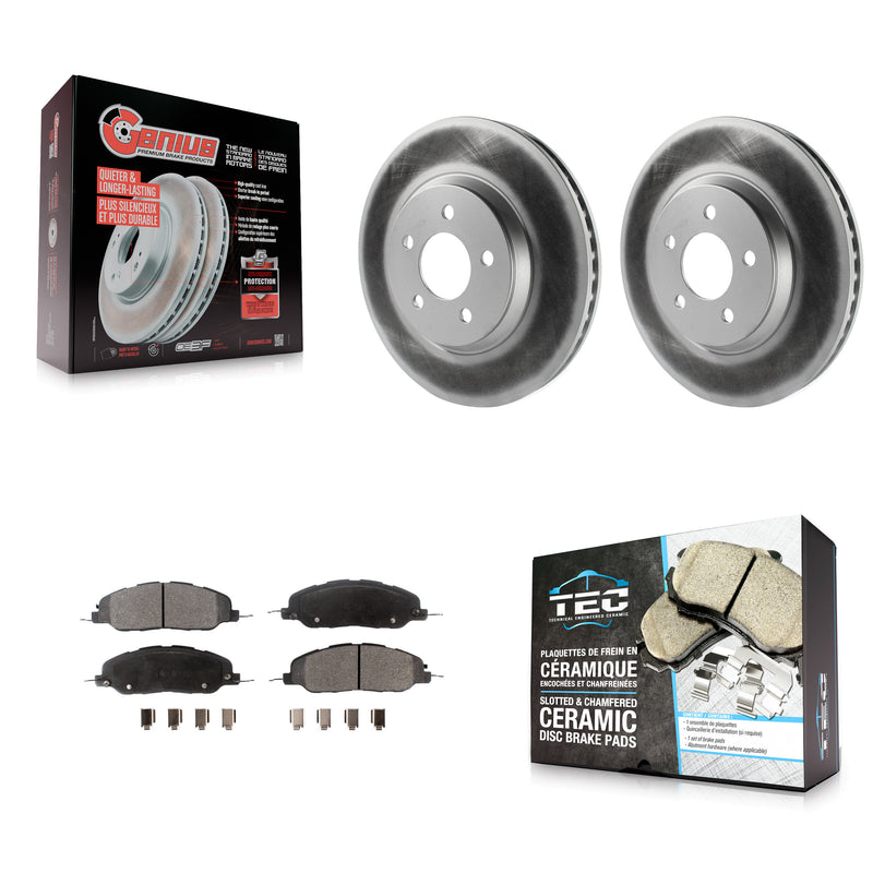 Transit Auto KGT-100105 Disc Brake Kit for 2005-2014 Ford Mustang - Front