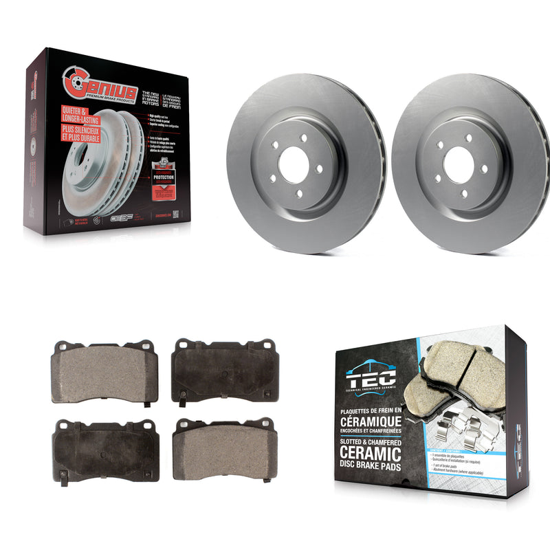 Transit Auto KGT-100108 Disc Brake Kit for 2007-2014 Ford Mustang - Front