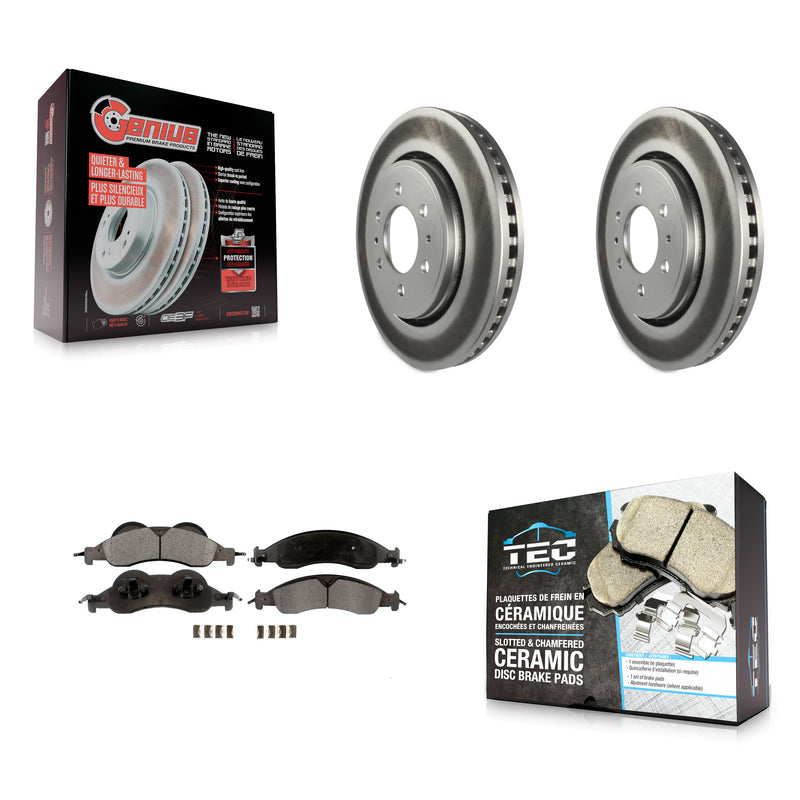 Transit Auto KGT-100109 Disc Brake Kit for 2007-2009 Ford Expedition, Lincoln Navigator - Front
