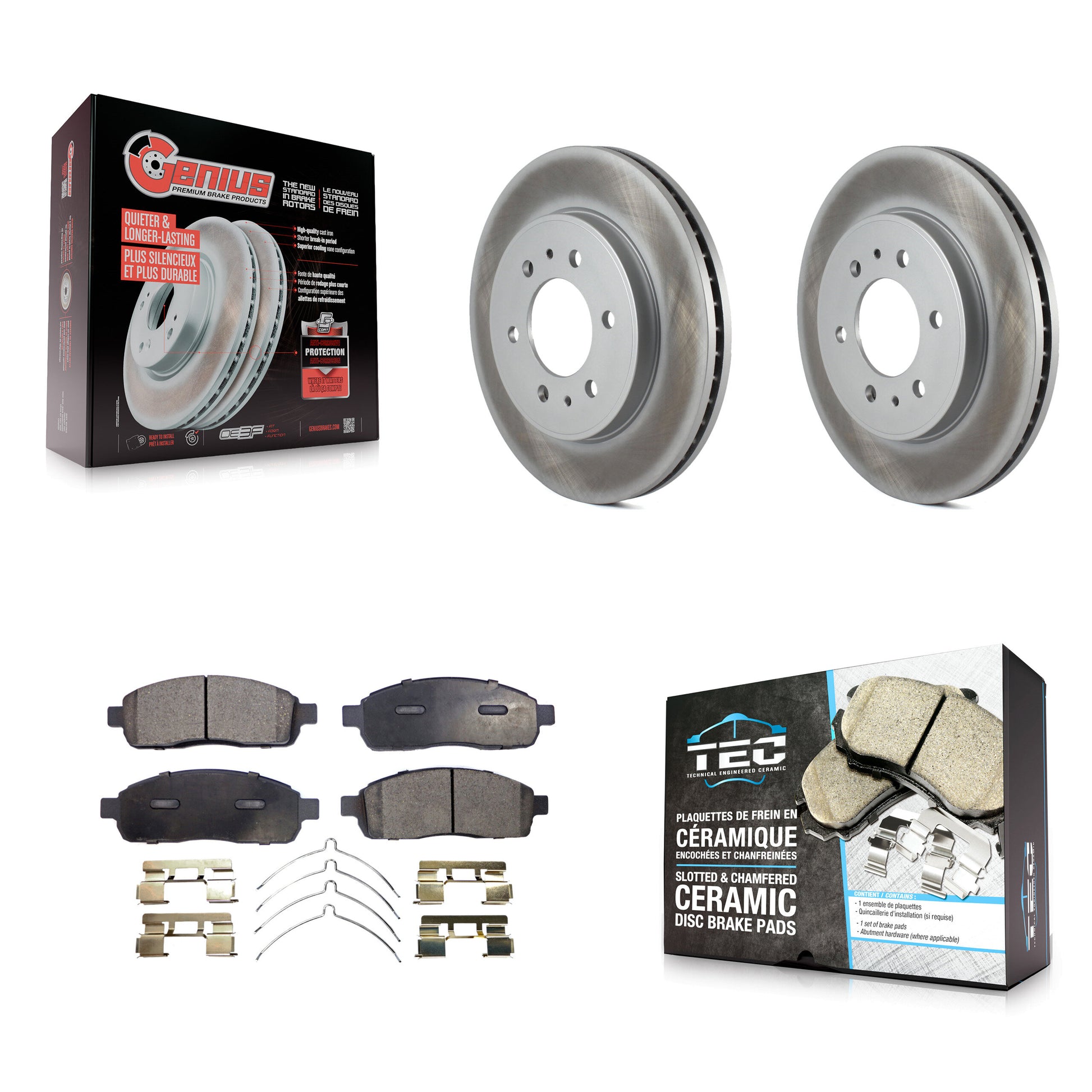 Transit Auto KGT-100116 Disc Brake Kit for 2009 Ford F-150 - Front