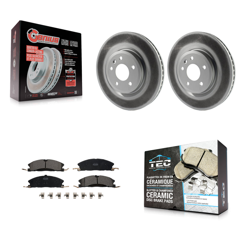 Transit Auto KGT-100120 Disc Brake Kit for 2013 Ford Explorer - Front