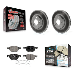 Transit Auto KGT-100125 Disc Brake Kit for 2012-2018 Ford C-Max, Ford Focus - Front