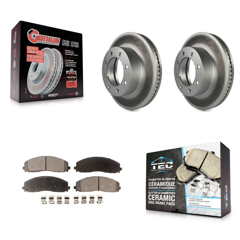 Transit Auto KGT-100129 Disc Brake Kit for 2013-2023 Ford F-250 Super Duty, Ford F-350 Super Duty, Ford F-450 Super Duty - Front