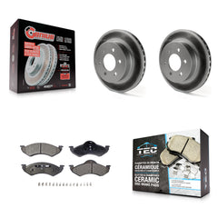 Transit Auto KGT-100139 Disc Brake Kit for 2000-2002 Dodge Dakota, Dodge Durango - Front