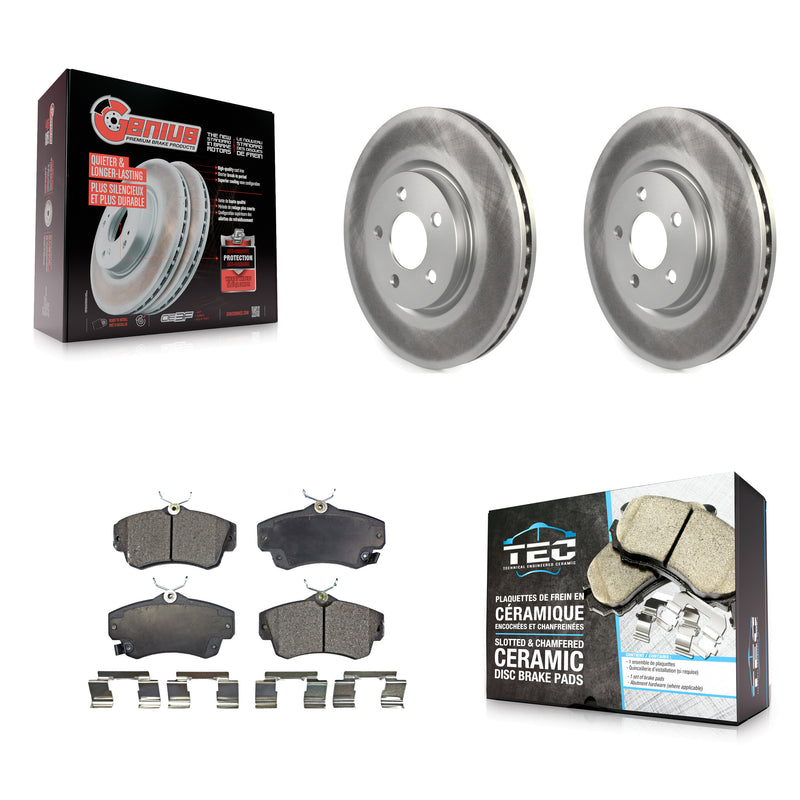 Transit Auto KGT-100148 Disc Brake Kit for 2001-2010 Chrysler PT Cruiser - Front