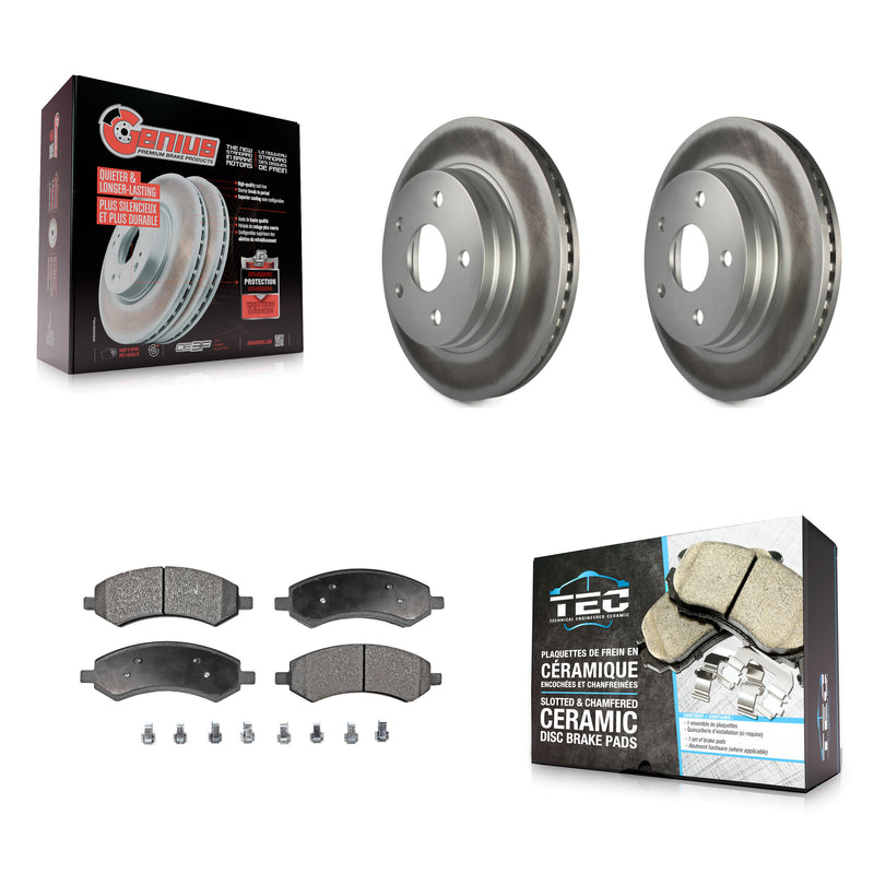 Transit Auto KGT-100154 Disc Brake Kit for 2006-2023 Ram 1500 Classic, Ram 1500 and More - Front