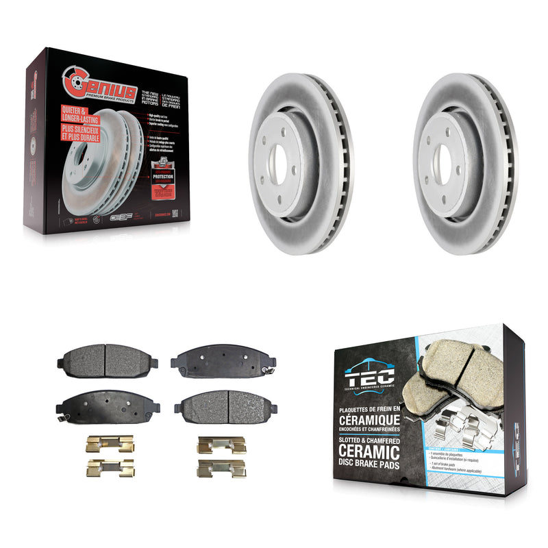 Transit Auto KGT-100163 Disc Brake Kit for 2005-2010 Jeep Grand Cherokee, Jeep Commander - Front