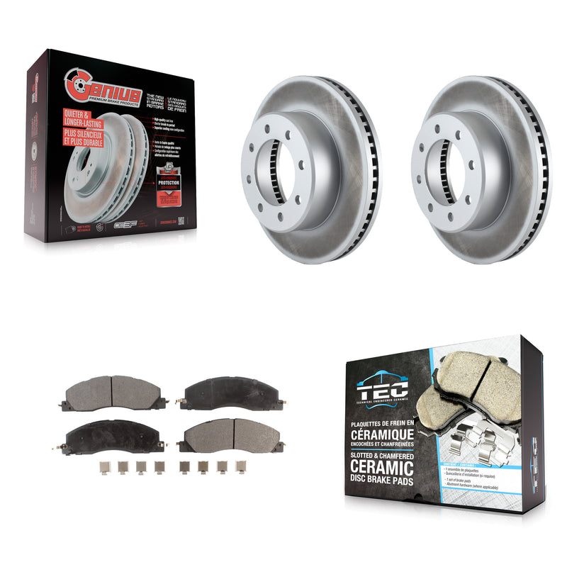 Transit Auto KGT-100175 Disc Brake Kit for 2009-2018 Ram 1500, Ram 2500 and More - Front