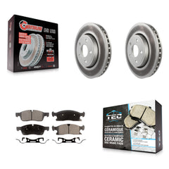 Transit Auto KGT-100178 Disc Brake Kit for 2011-2023 Dodge Durango, Jeep Grand Cherokee - Front