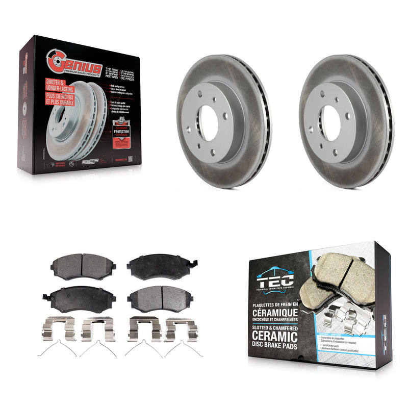 Transit Auto KGT-100186 Disc Brake Kit for 1994-1996 INFINITI G20 - Front