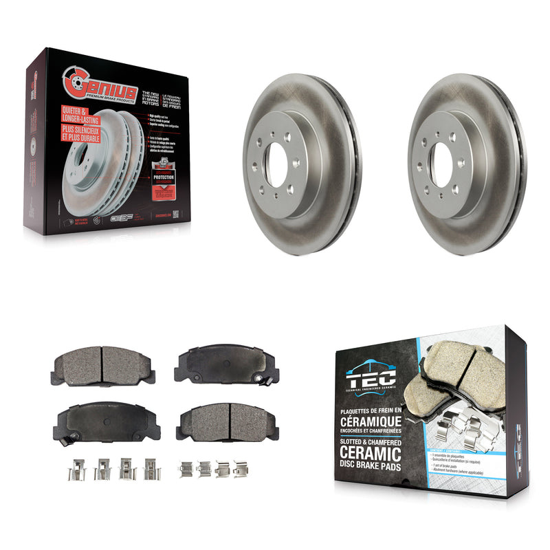 Transit Auto KGT-100187 Disc Brake Kit for 1997 Honda Civic - Front