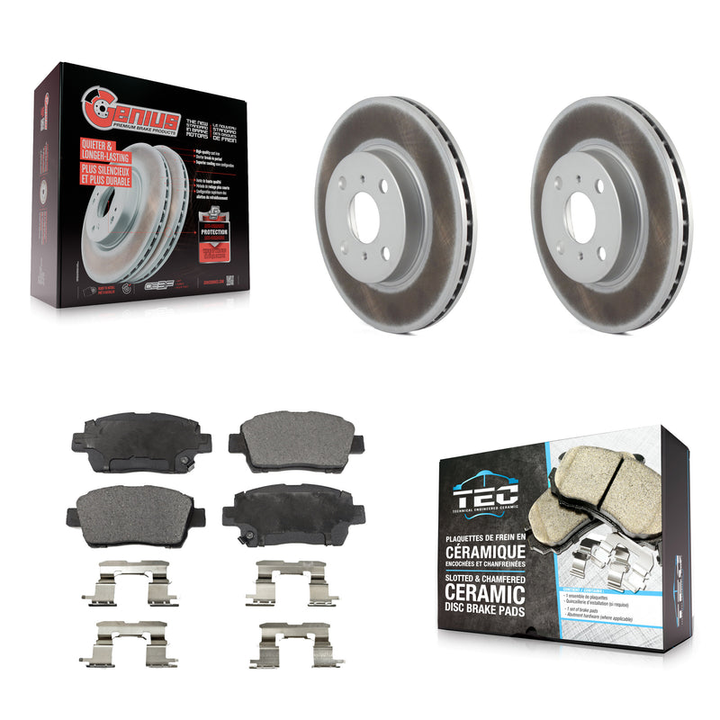 Transit Auto KGT-100202 Disc Brake Kit for 2001-2003 Toyota Prius - Front
