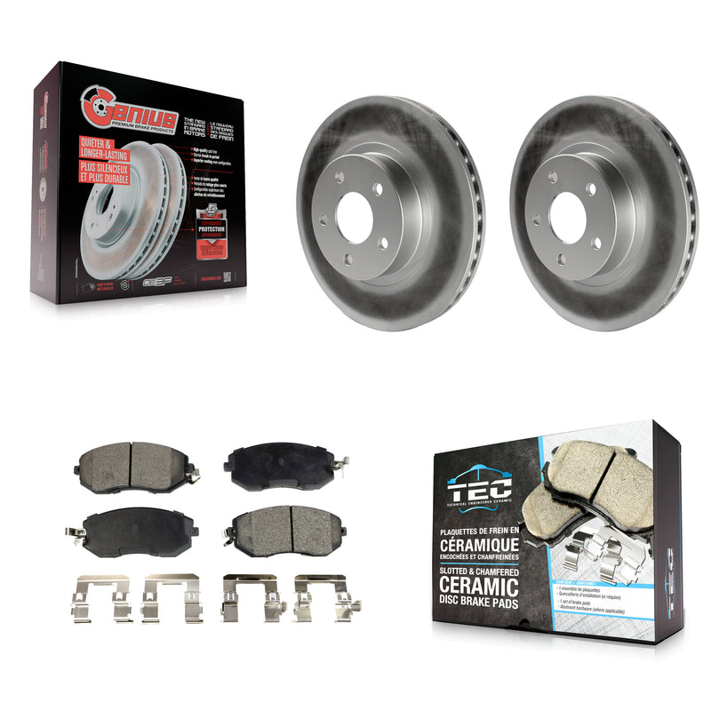 Transit Auto KGT-100209 Disc Brake Kit for 2011-2016 Subaru Impreza, Scion FR-S, Subaru BRZ - Front