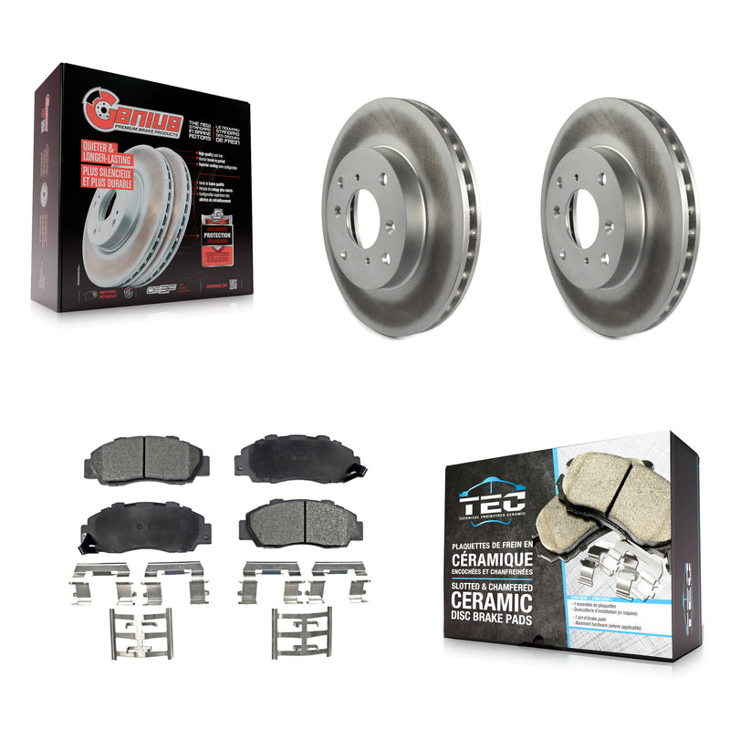 Transit Auto KGT-100214 Disc Brake Kit for 1993-1994 Honda Prelude - Front