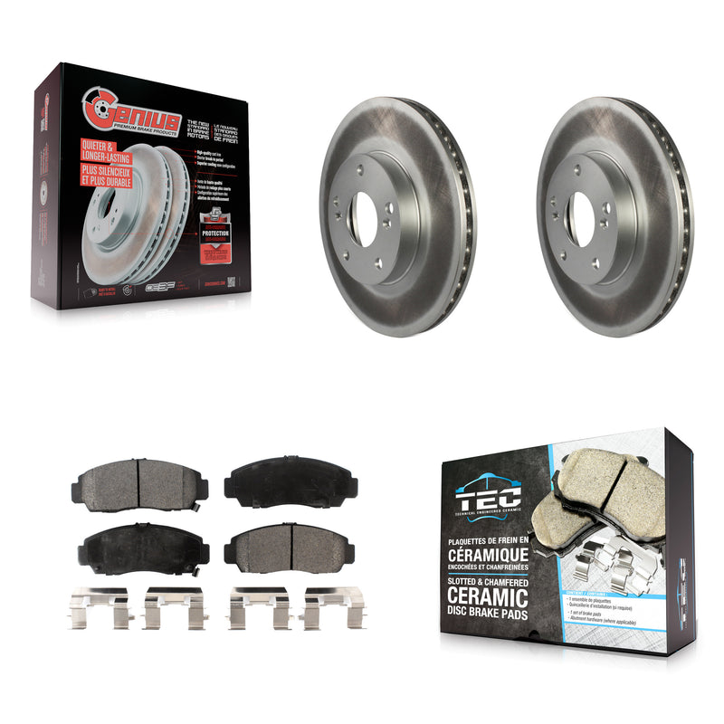 Transit Auto KGT-100218 Disc Brake Kit for 2005 Honda Accord - Front