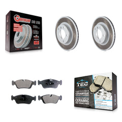Transit Auto KGT-100225 Disc Brake Kit for 1991-2005 BMW Z4, BMW 320i and More - Front