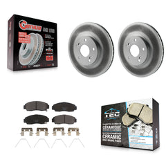 Transit Auto KGT-100226 Disc Brake Kit for 2010-2014 Honda Accord, Acura TSX - Front