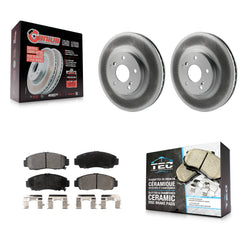 Transit Auto KGT-100227 Disc Brake Kit for 1999-2010 Honda Accord, Acura TL and More - Front
