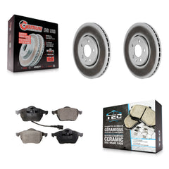 Transit Auto KGT-100231 Disc Brake Kit for 1999-2010 Volkswagen Golf, Volkswagen Jetta, Volkswagen Beetle - Front