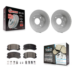 Transit Auto KGT-100234 Disc Brake Kit for 2002-2007 Mitsubishi Lancer - Front
