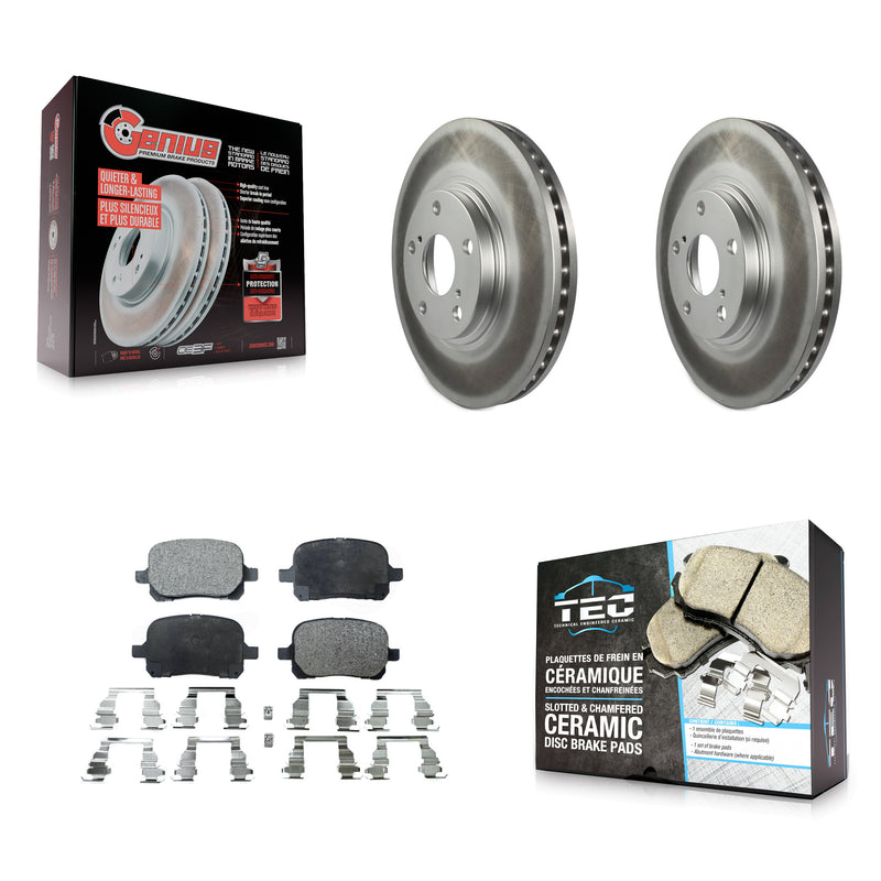 Transit Auto KGT-100237 Disc Brake Kit for 1999-2001 Lexus RX300 - Front