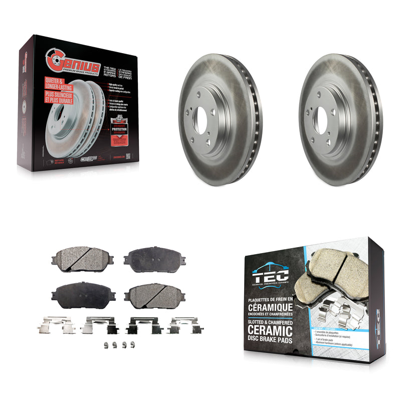 Transit Auto KGT-100238 Disc Brake Kit for 2004-2006 Lexus ES330 - Front