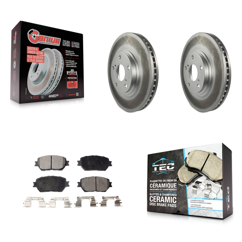 Transit Auto KGT-100239 Disc Brake Kit for 2002-2004 Toyota Camry - Front