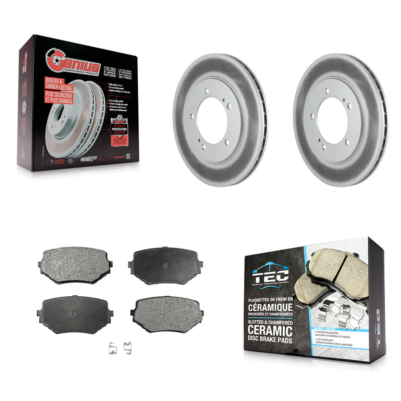 Transit Auto KGT-100241 Disc Brake Kit for 1999-2005 Suzuki Grand Vitara, Suzuki XL-7 - Front