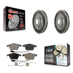 Transit Auto KGT-100255 Disc Brake Kit for 2005-2009 Audi A4, Audi A4 Quattro - Front