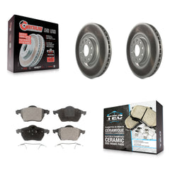 Transit Auto KGT-100256 Disc Brake Kit for 2000-2002 Audi S4, Audi A6 Quattro - Front