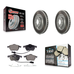 Transit Auto KGT-100257 Disc Brake Kit for 2000-2002 Audi S4, Audi A6 Quattro - Front