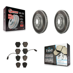 Transit Auto KGT-100258 Disc Brake Kit for 2000-2004 Audi S6, Audi A6 and More - Front
