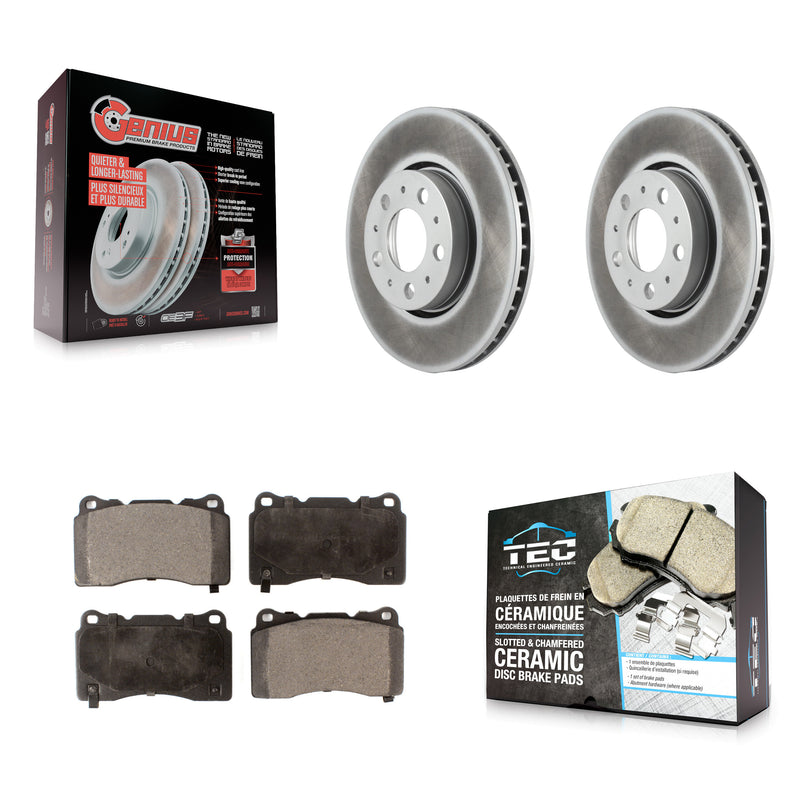 Transit Auto KGT-100263 Disc Brake Kit for 2005-2007 Volvo V70 - Front