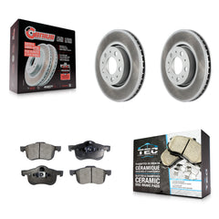 Transit Auto KGT-100264 Disc Brake Kit for 1999-2009 Volvo S60, Volvo S80 and More - Front