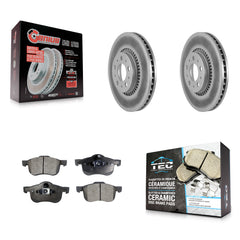Transit Auto KGT-100266 Disc Brake Kit for 1999-2009 Volvo S60, Volvo V70 and More - Front