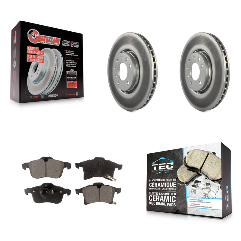 Transit Auto KGT-100267 Disc Brake Kit for 2008-2009 Saturn Astra - Front