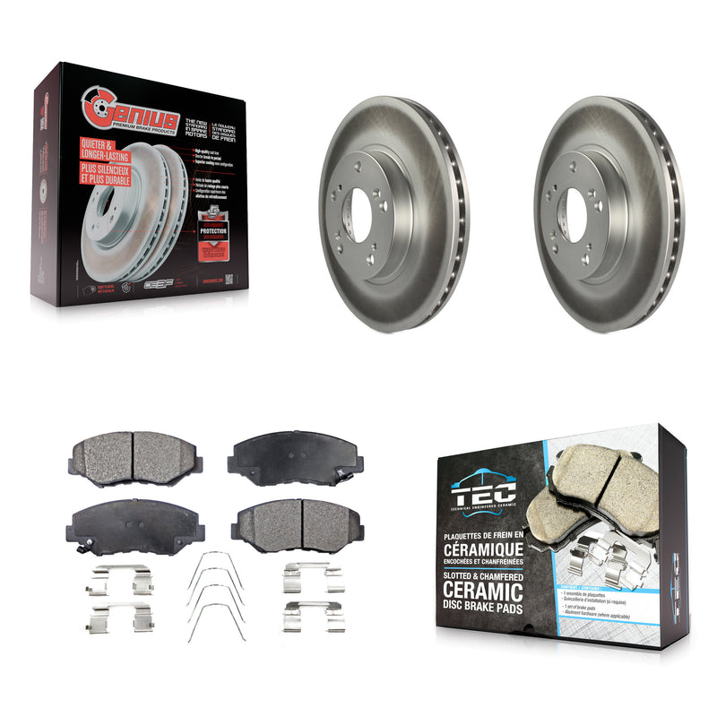 Transit Auto KGT-100272 Disc Brake Kit for 2002-2004 Honda CR-V - Front