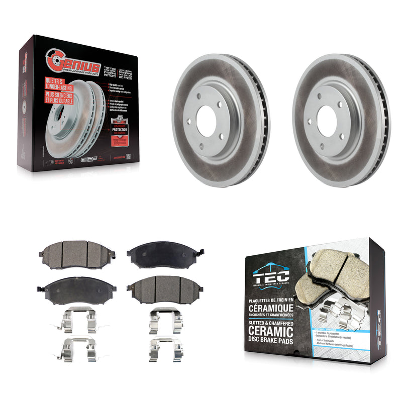 Transit Auto KGT-100292 Disc Brake Kit for 2002-2006 INFINITI M45, INFINITI Q45 - Front