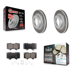 Transit Auto KGT-100300 Disc Brake Kit for 2003-2009 Toyota 4Runner, Lexus GX470 - Front