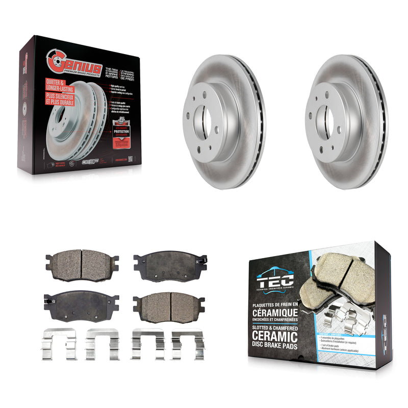Transit Auto KGT-100302 Disc Brake Kit for 2006 Hyundai Accent - Front