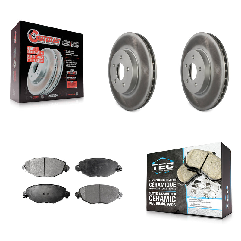 Transit Auto KGT-100307 Disc Brake Kit for 2002-2008 Jaguar X-Type - Front